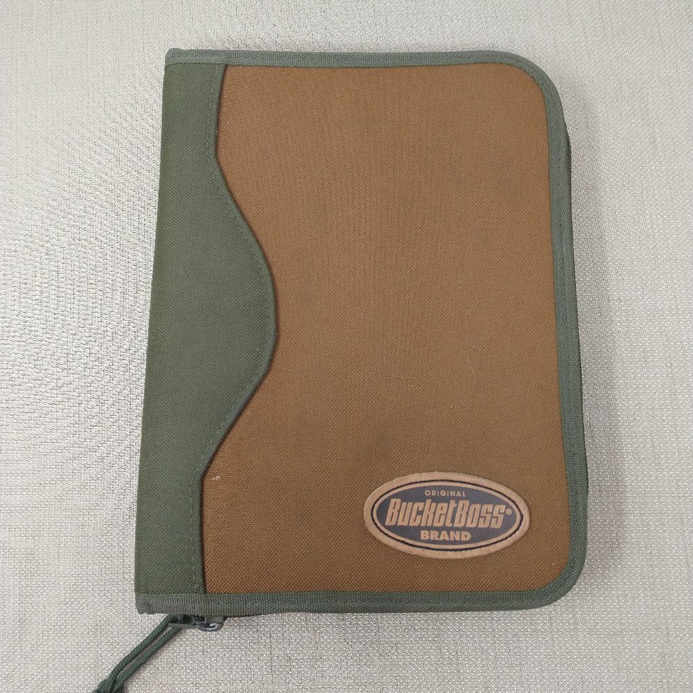 BUCKET BOSS CONTRACTOR'S ORGANIZER NOTEBOOK